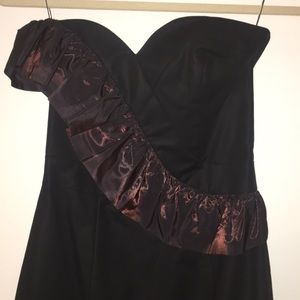French Connection Black, Strapless Dress
